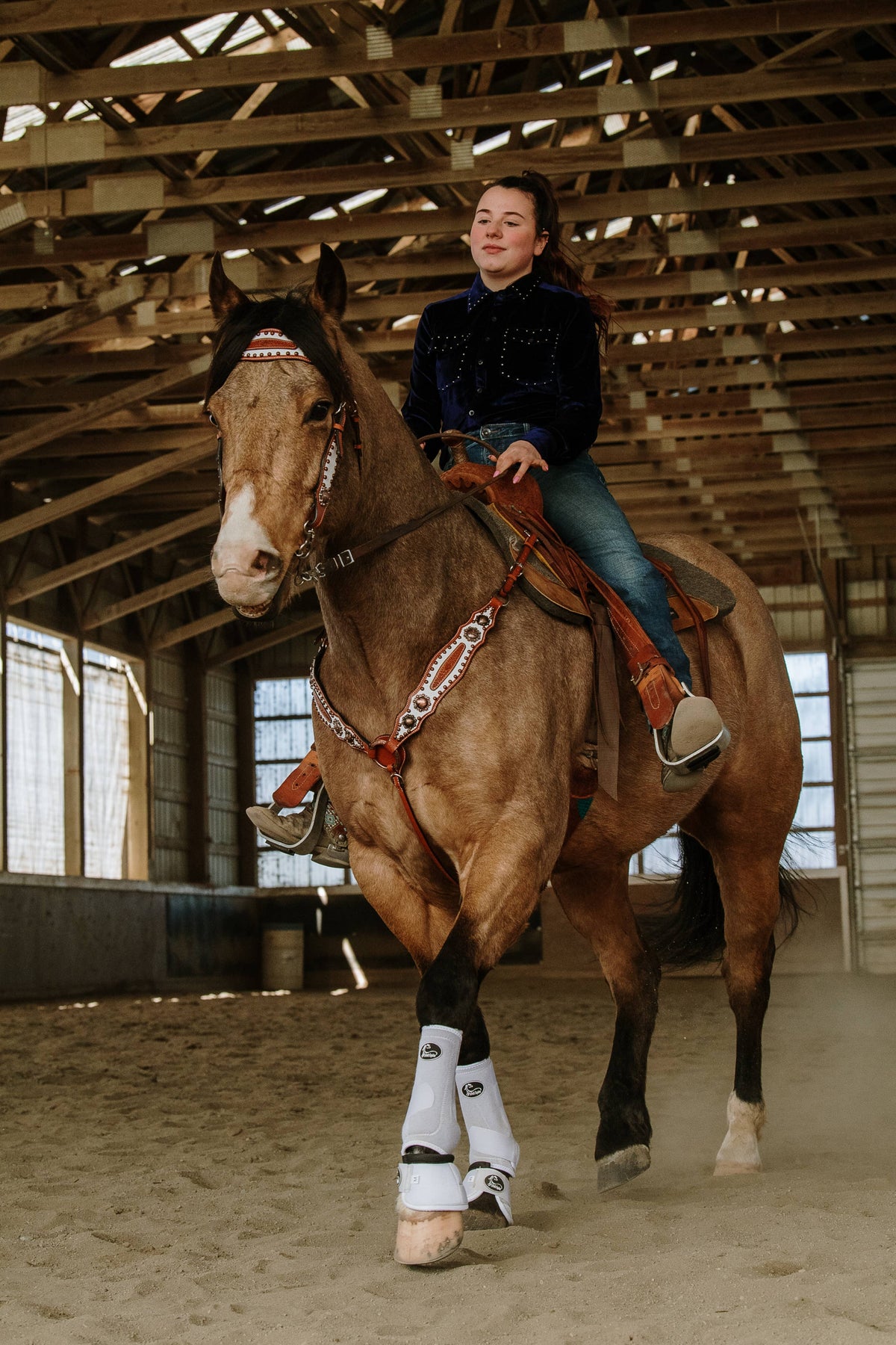 Doc Holiday Headstall and Breast Collar Set