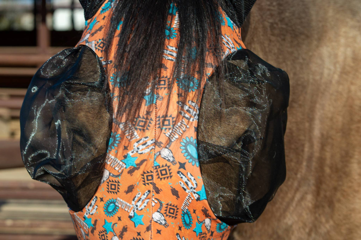Lycra Fly Mask: Round Up / Horse