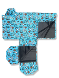 Saddle Cover: Turquoise Howdy