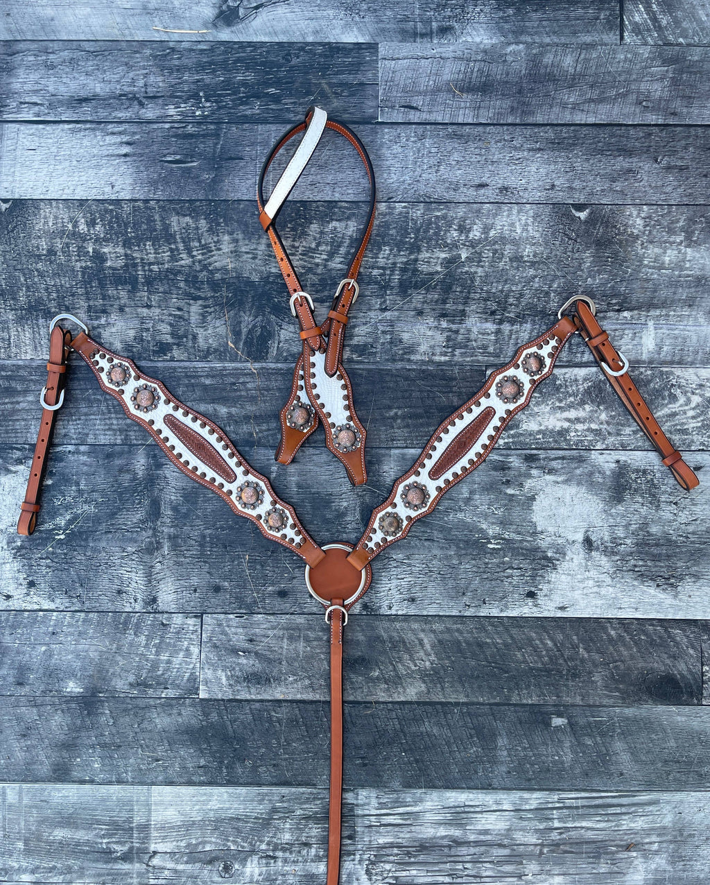 Doc Holiday Headstall and Breast Collar Set
