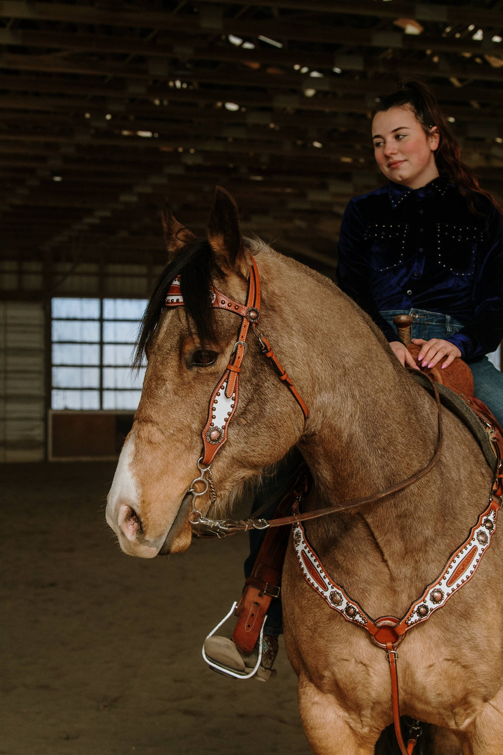 Doc Holiday Headstall and Breast Collar Set