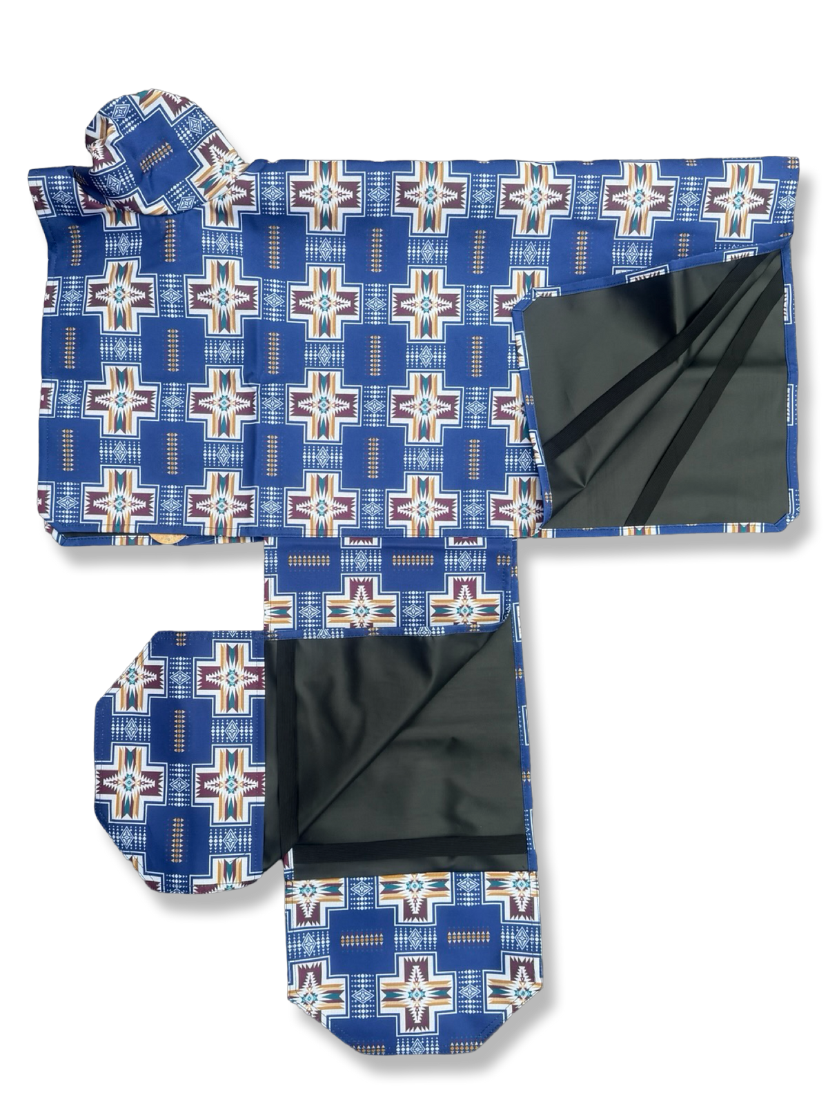Saddle Cover: Turquoise Howdy